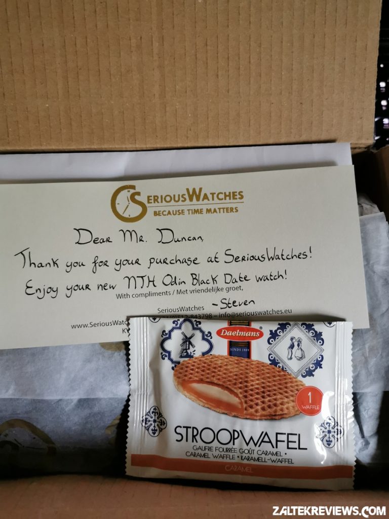 SeriousWatches Packaging