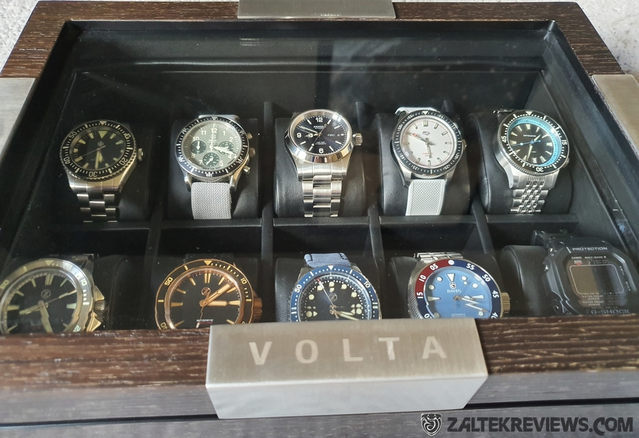 Volta Matte Charcoal 10 Watch Box