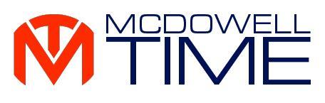 McDowell Time Logo