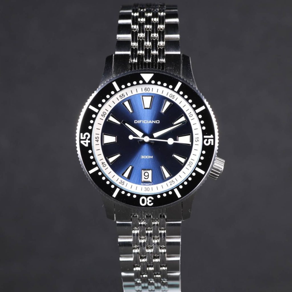 Marlin Dark Blue Sunray Dial