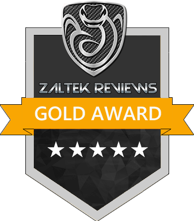 Zaltek Reviews Gold Award