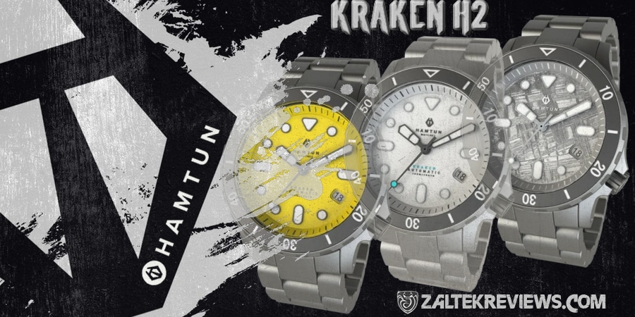 Hamtun Kraken H2 Titanium Dive Watch Review