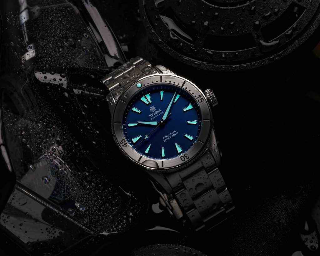 Freediver II | Blue, Stainless, No Date