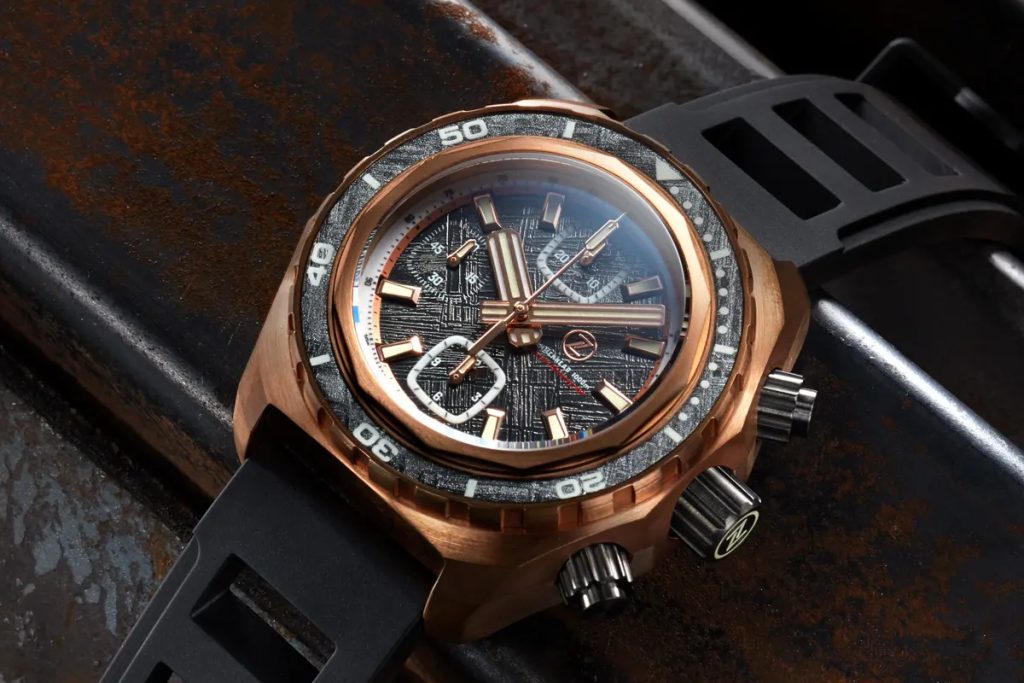 Hammerhead Chronograph Bronze Meteorite