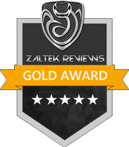 Zaltek Reviews Gold Award
