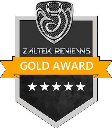 Zaltek Reviews Gold Award
