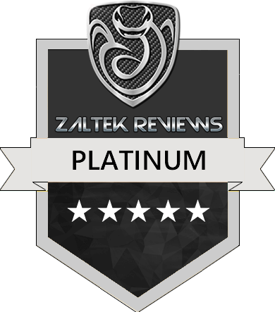 Zaltek Reviews Platinum Award