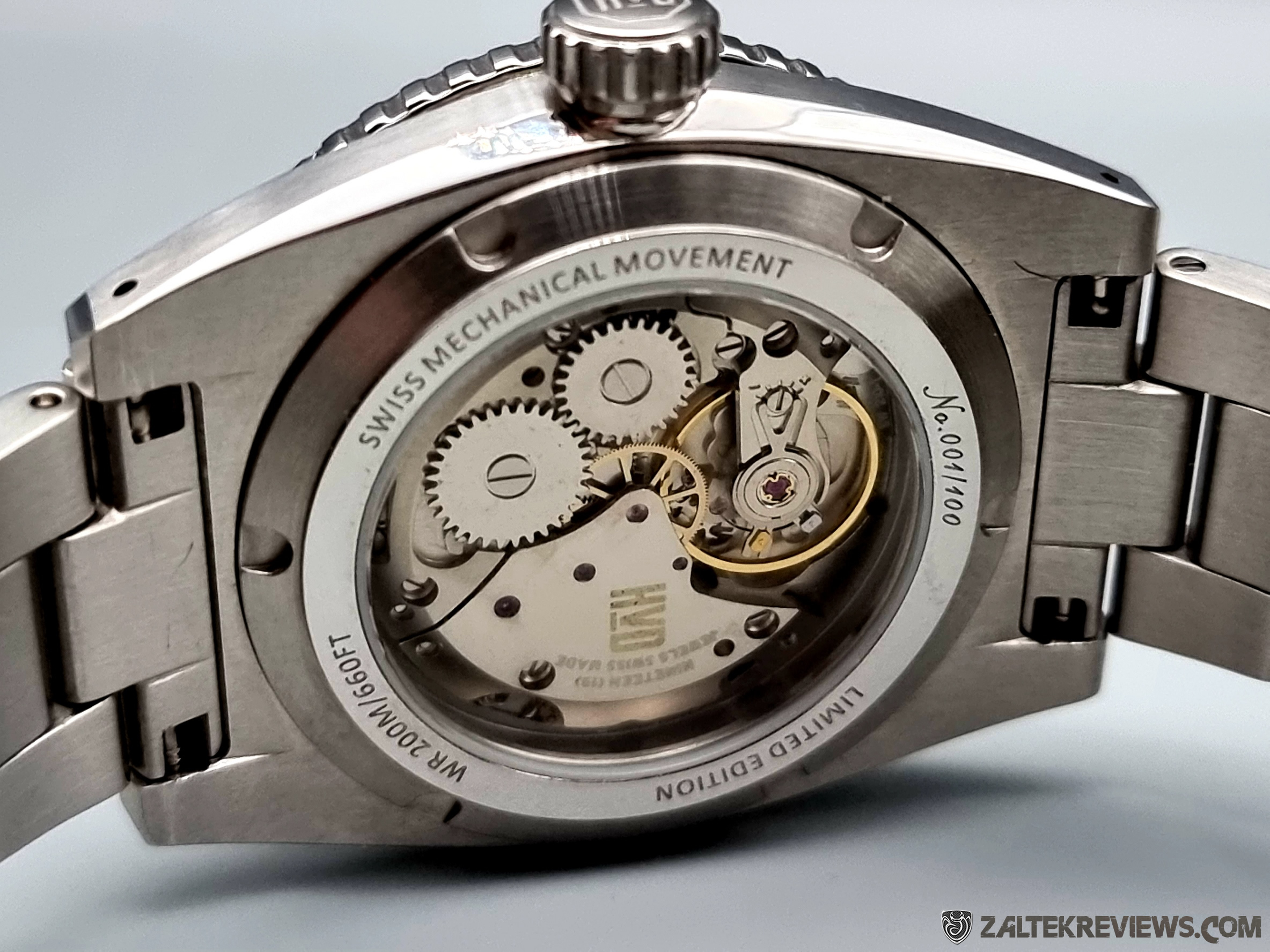 HVD Spectre Diver 8 HVD Handwound Vintage Design Spectre Diver Review