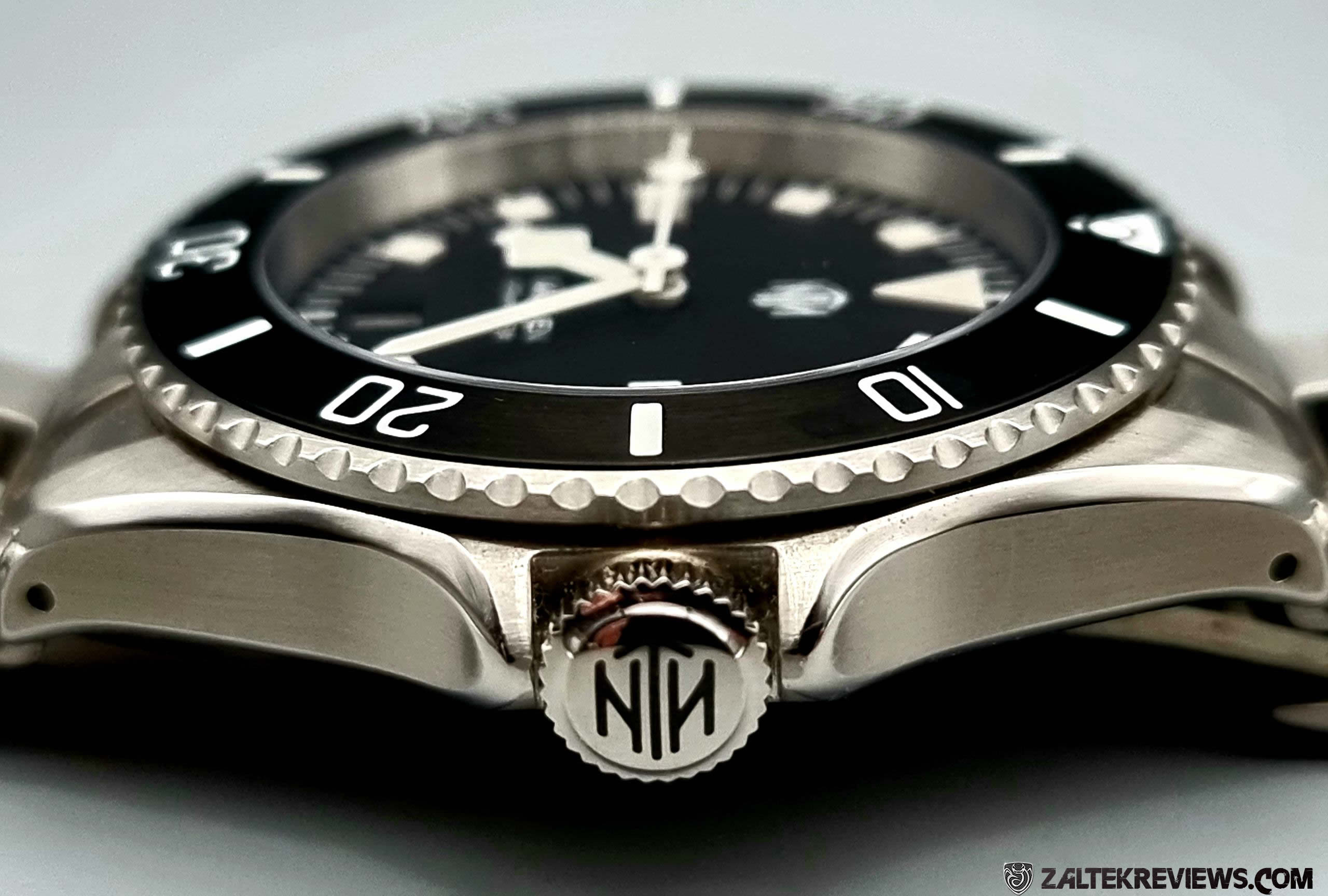 NTH Näcken v2 Modern Black Dive Watch Review