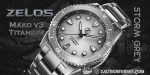 Zelos Mako v3 Ti Storm Grey