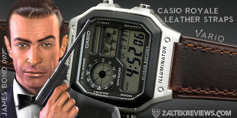 Casio AE1200 Part 2: Simple Mods and Vario Straps - The Time Bum