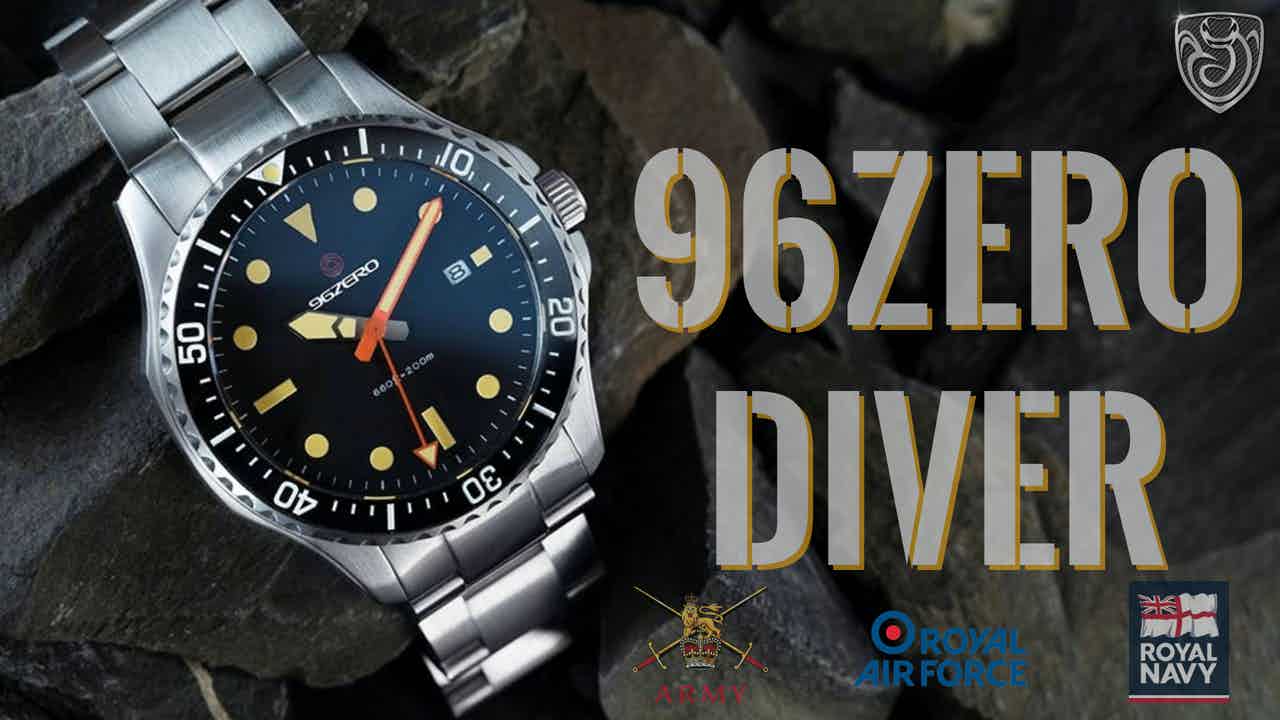 Read more about the article 96Zero Vintage Inspired Military Diver Review