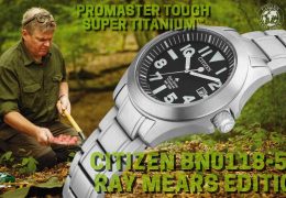 Citizen Promaster Titanium BN0118-55E Ray Mears Edition