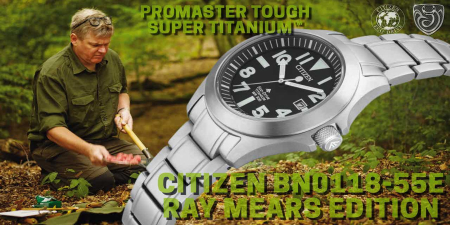 Citizen BN0118-55E Ray Mears Edition