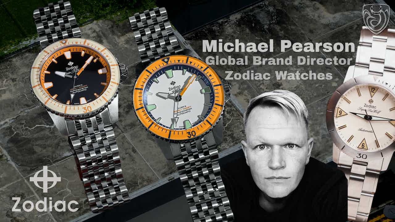 Michael Pearson Interview, Zodiac Watches