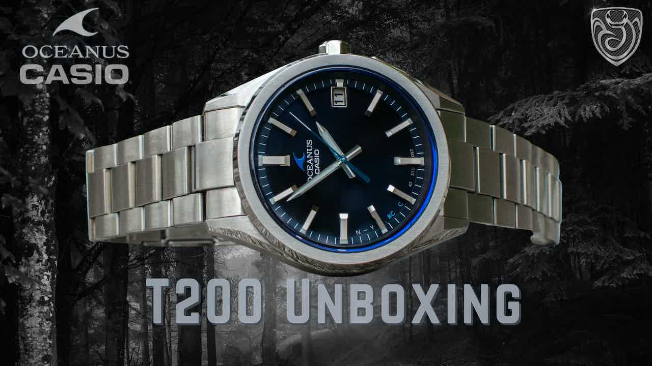 Casio Oceanus OCW-T200S-1AJF Unboxing