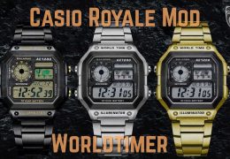 Casio Royale Modding Kit – SKXMOD