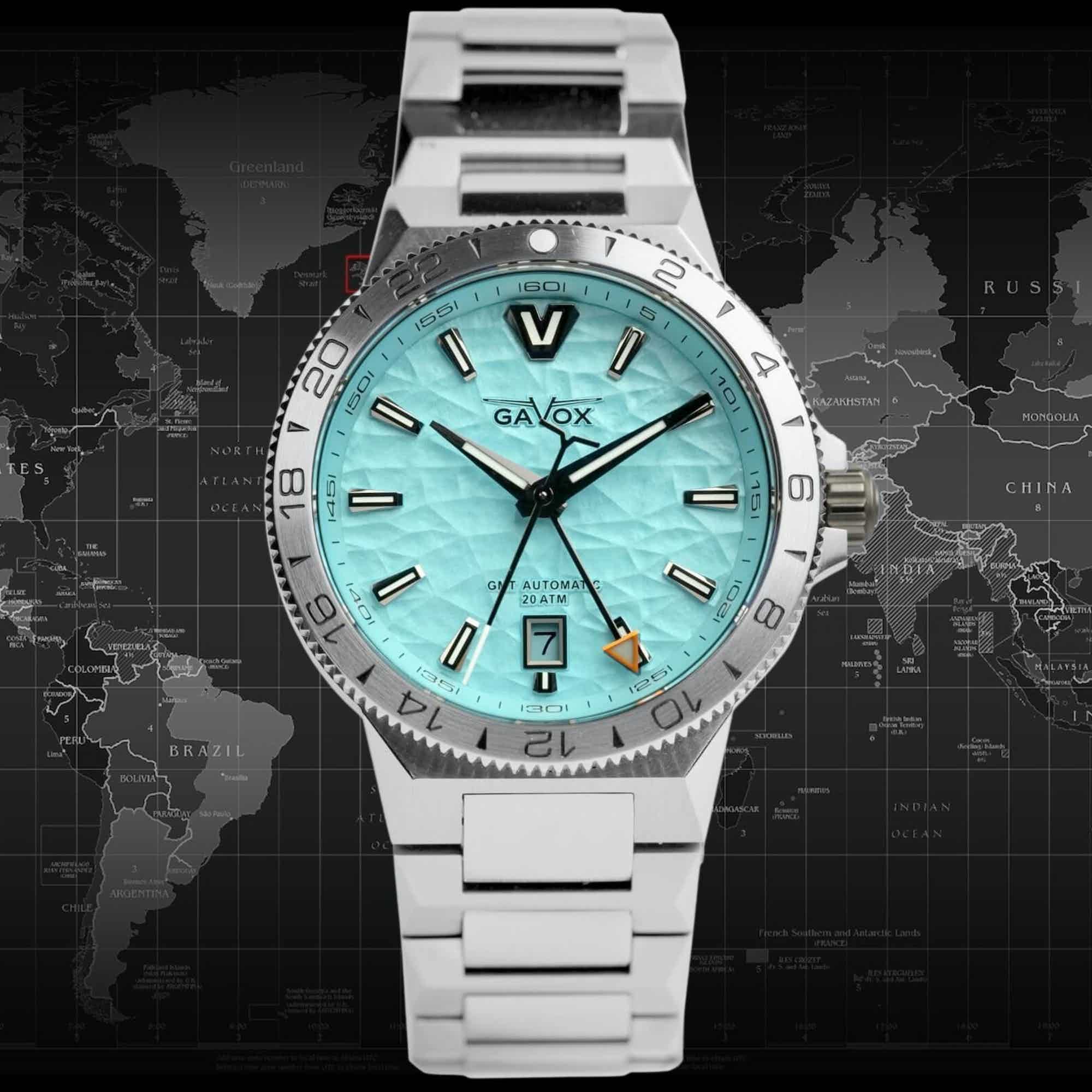 Gavox Longitude GMT | Turquoise