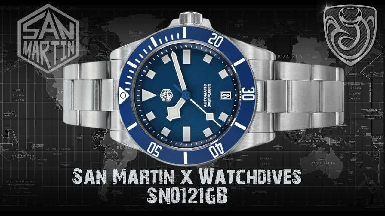 San Martin x Watchdives SN0121GB Review