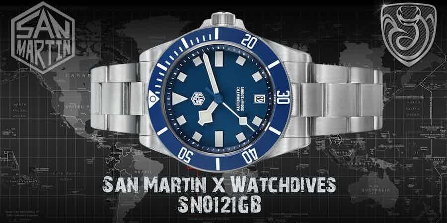 San Martin x Watchdives SN0121GB Elite List
