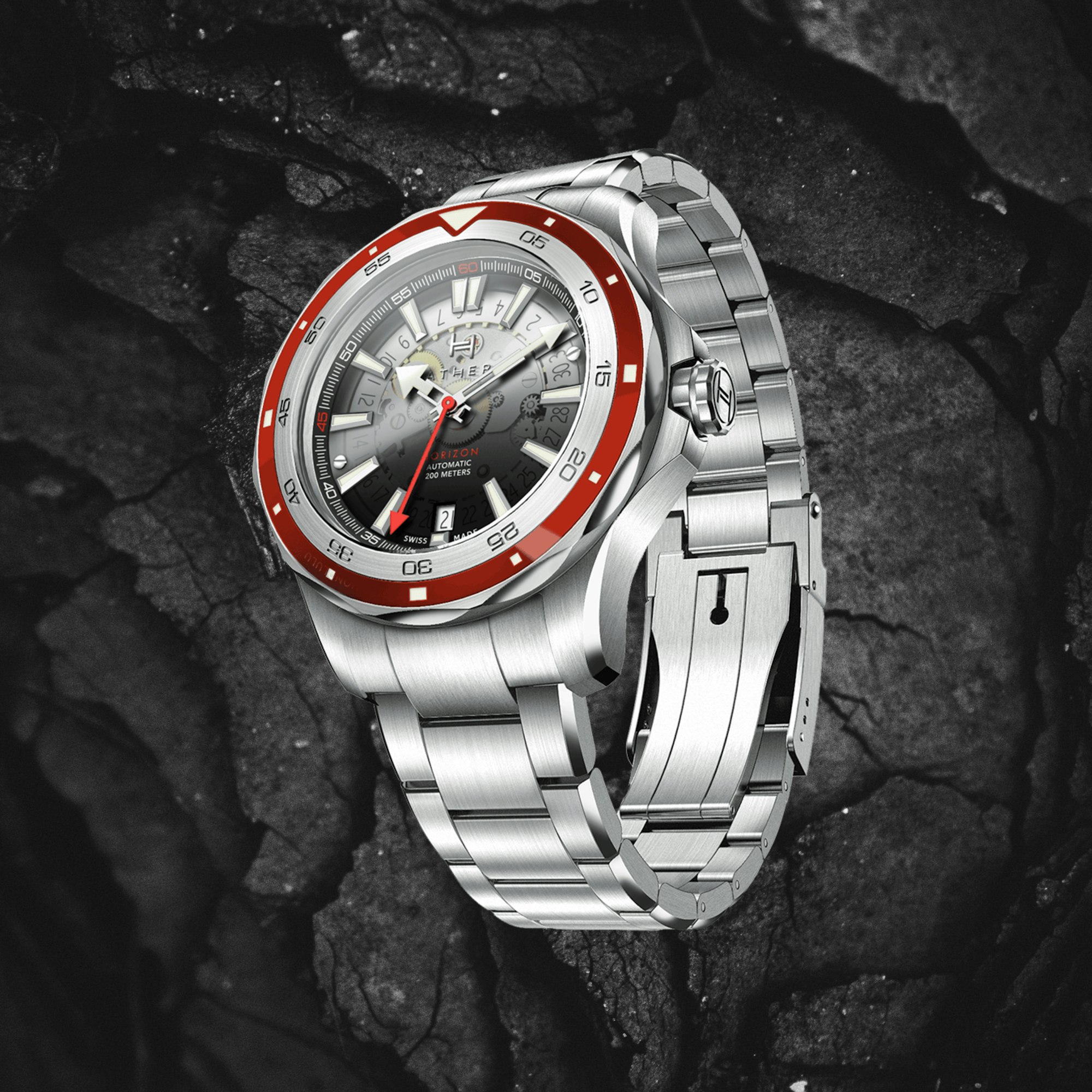 Evolution Red – Acciaio