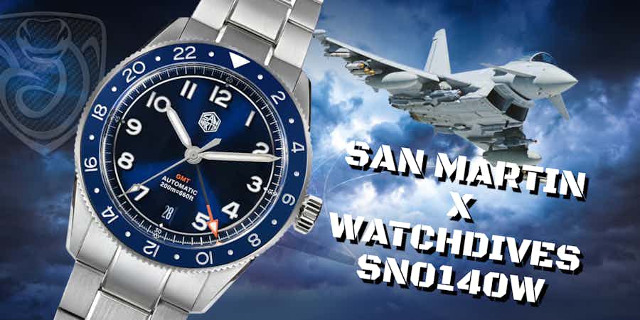 San Martin x Watchdives SN0140W