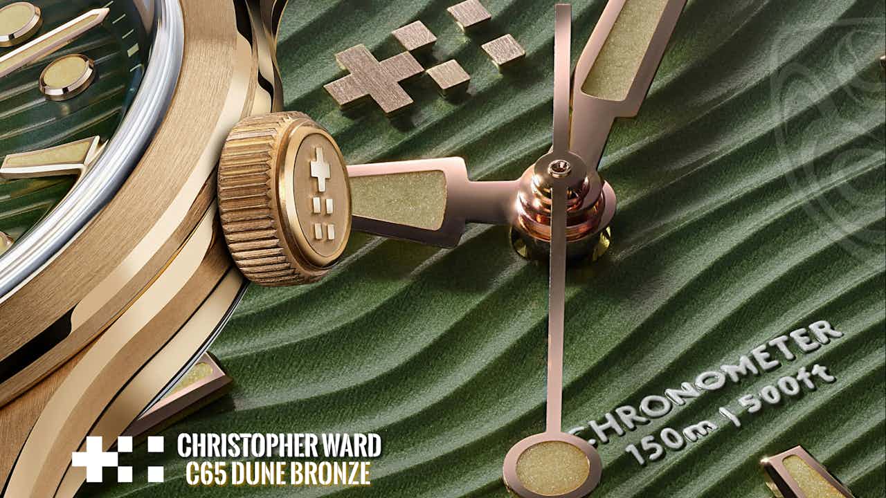You are currently viewing Christopher Ward C65 Dune Bronze